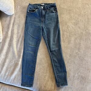 Good American Good Legs Skinny High Rise Indigo Size 10/30